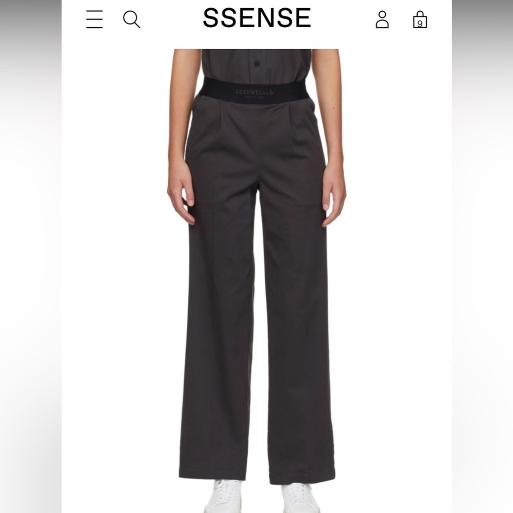 ESSENTIALS Twill Relaxed Lounge Pants